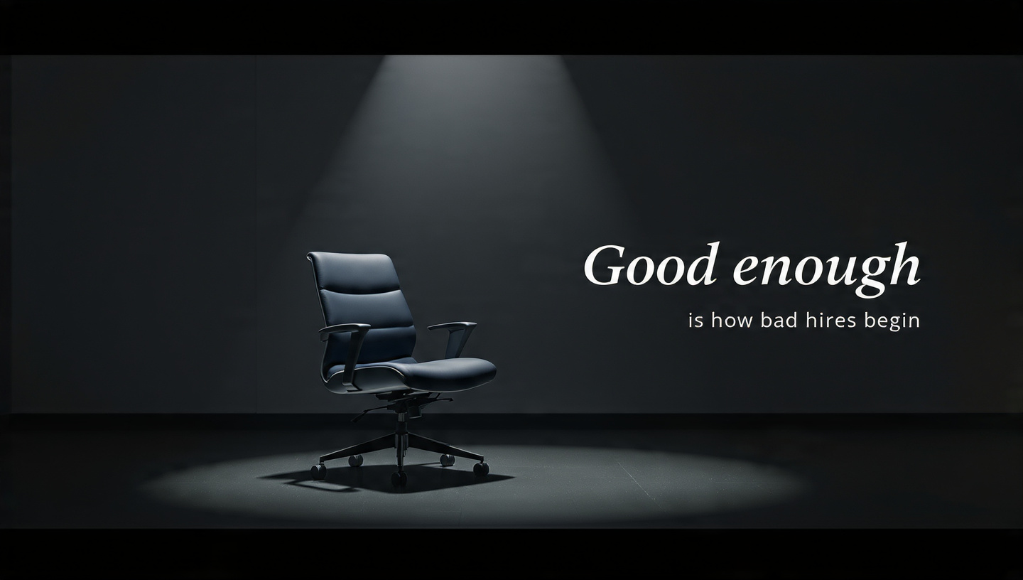 Every Bad Hire Started as a “Good Enough” Decision