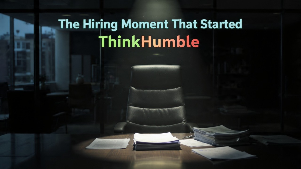 The Painful Hiring Moment That Became the Origin of ThinkHumble