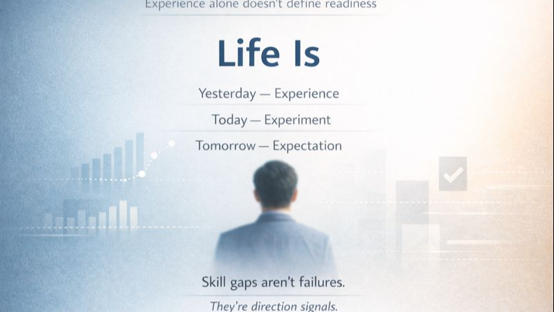 Your Skill Gaps Are Quietly Guiding Your Future